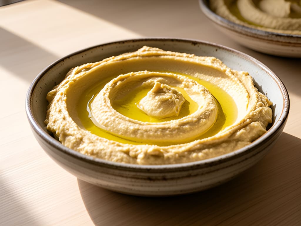 Houmous maison au citron